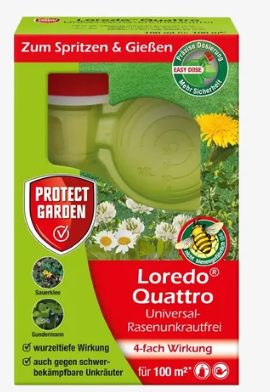 Weedkiller Protect garden lawn